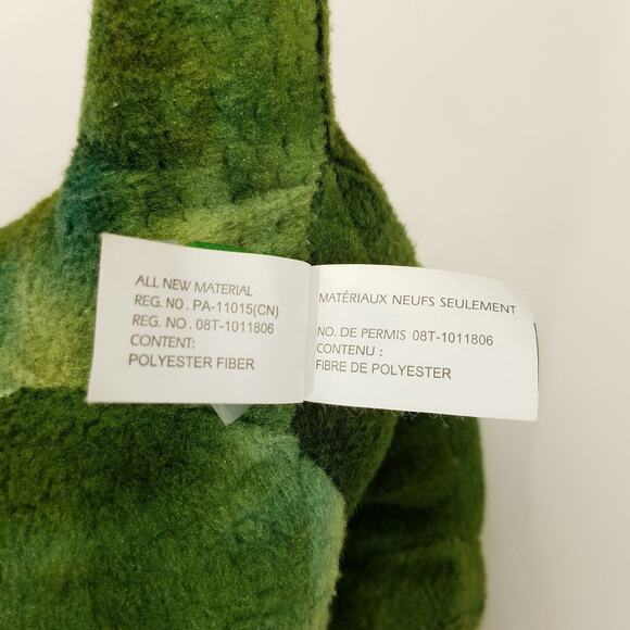 Wild Republic Oviraptor Green Yellow Dinosaur Plush Stuffed Animal Toy 2014 - Picture 8 of 10